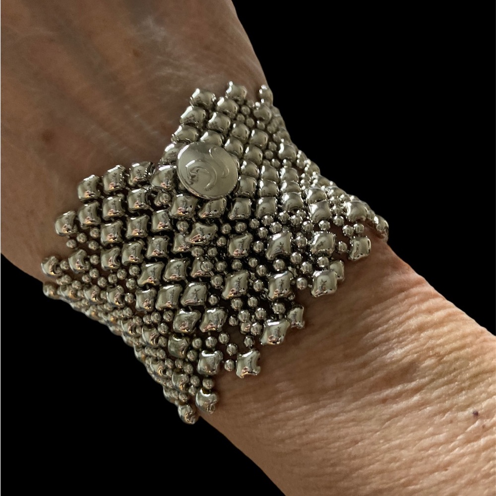 !!SOLD!!Sergio Gutierrez chainmail chrome bracelet